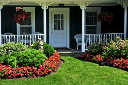 curb appeal of a house
