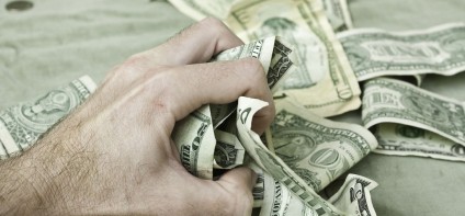 Get your financing. Fists full of cash
