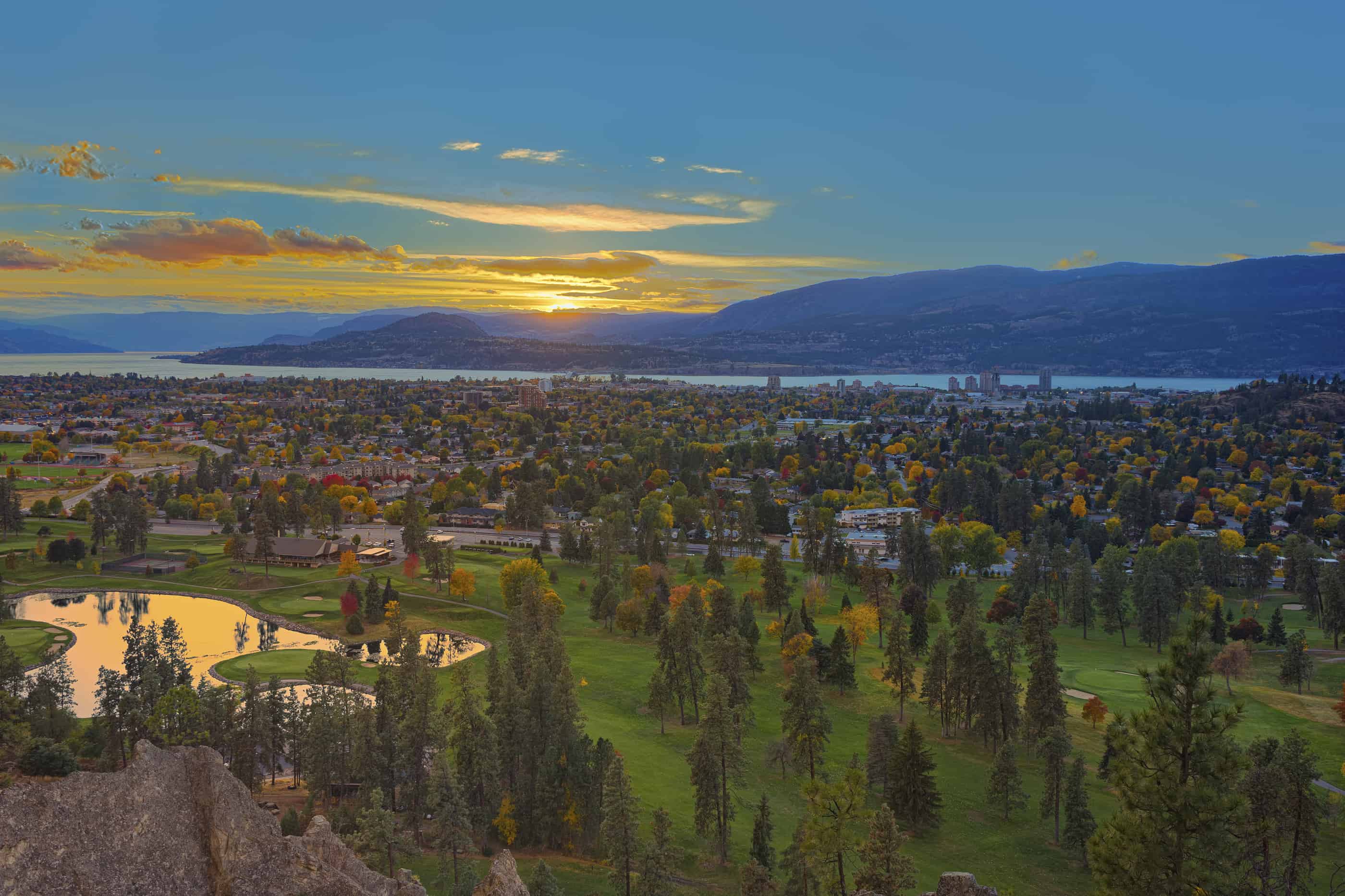Kelowna, BC golf course. Where you live determines taxes paid on death