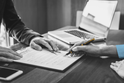 signing an offer from an iBuyer