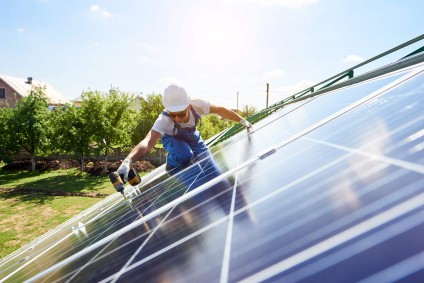 solar panel installation