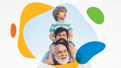 three generations in a family