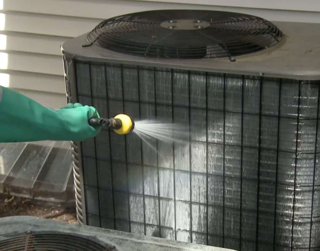 clean dirty coils on your air conditioner