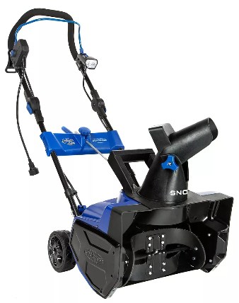 blue snowblower