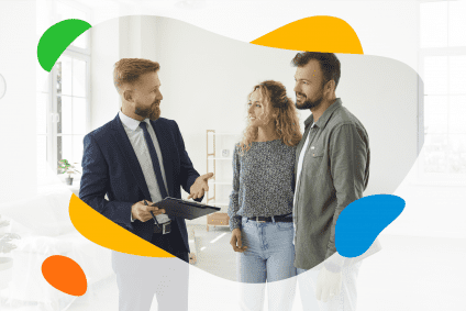 meeting with real estate agent