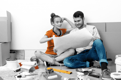 Couple planning renovations