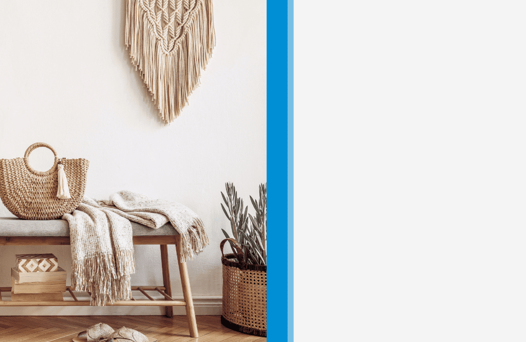 Boho chic decor
