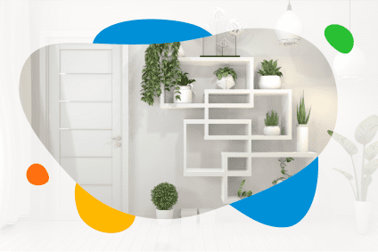 How to make a plant shelf
