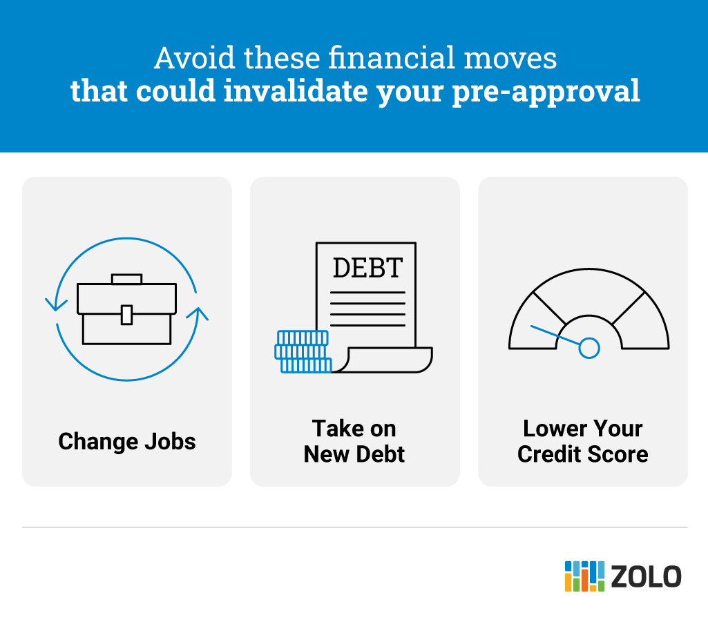 Factors that could invalidate your mortgage pre-approval