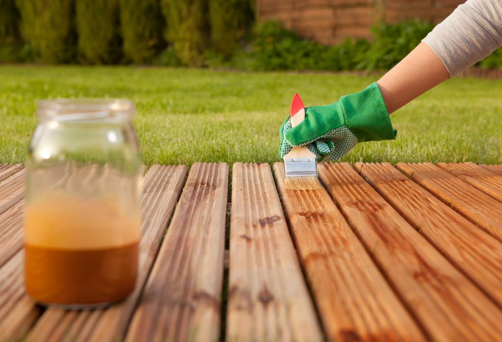 stain or seal your deck
