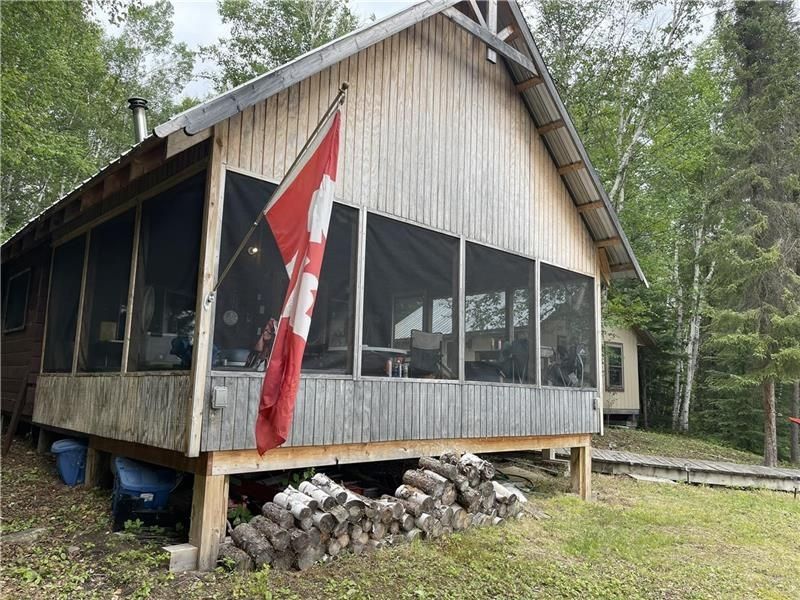 Fishing camp near Pickle Lake, Ontario