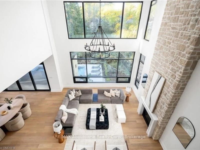 white sitting room with large windows
