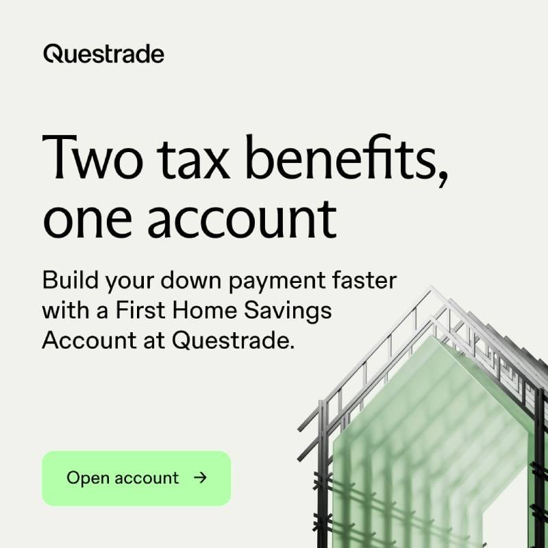 Questrade: Two tax benefits, one account. Build your down payment faster with a First Home Savings Account at Questrade. Open account.